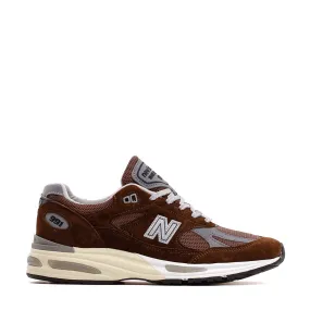 New Balance Unisex Made in UK 991v2 Pinecone U991BR2 Quick Drying Inner Layer