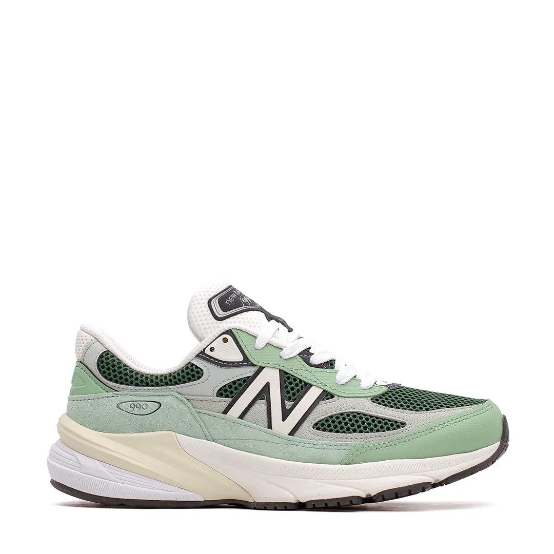 running shoes with gel cushioning New Balance Unisex Made in USA 990v6 Avocado U990AB6