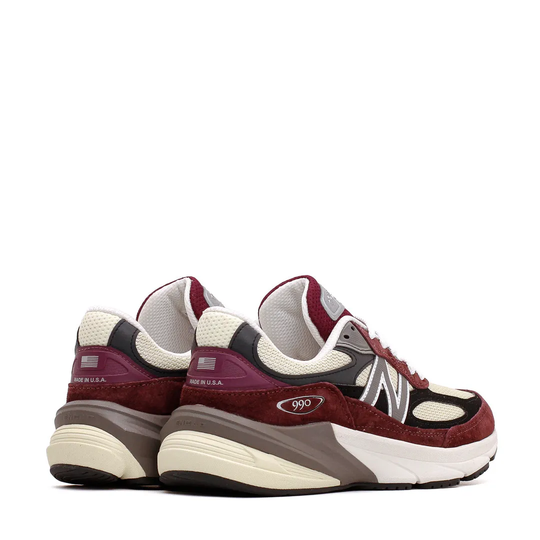 New Balance Unisex Made in USA 990v6 Dark Ember U990TF6 polished - finish - design shoes Aerobic Motion Guidance