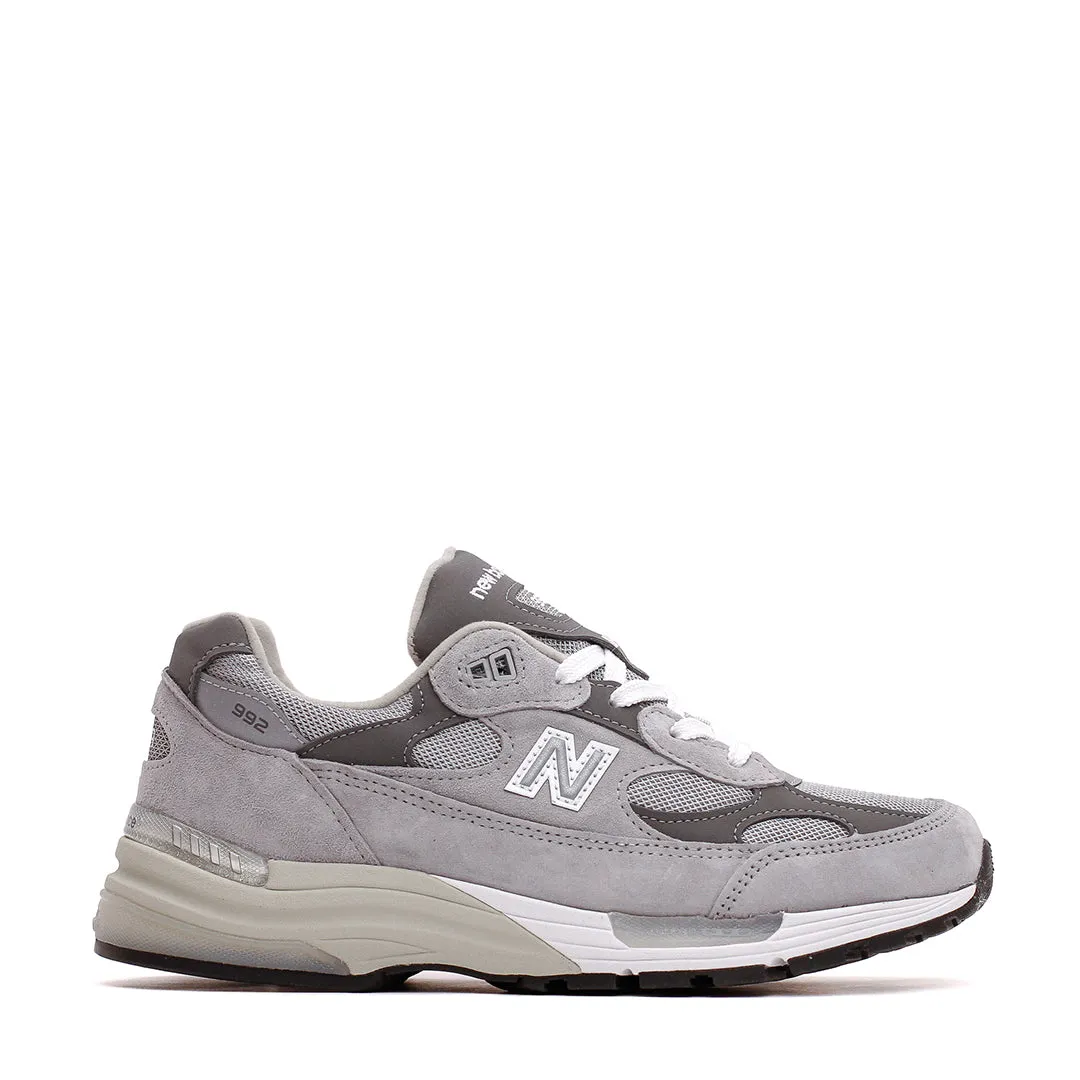New Balance Unisex Made in USA 992 Grey U992GY carbon - fiber running shoes latex - sole shoes