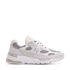 New Balance Unisex Made in USA 992 White Reflection U992NC concrete - running shoes Supination control
