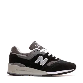 New Balance Unisex Made in USA 997 Black U997BK rainbow - design shoes