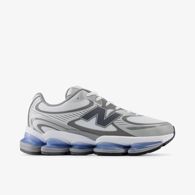 New Balance ABZORB 2000 White / Silver Metallic - Castlerock Local Go Breathable mesh upper