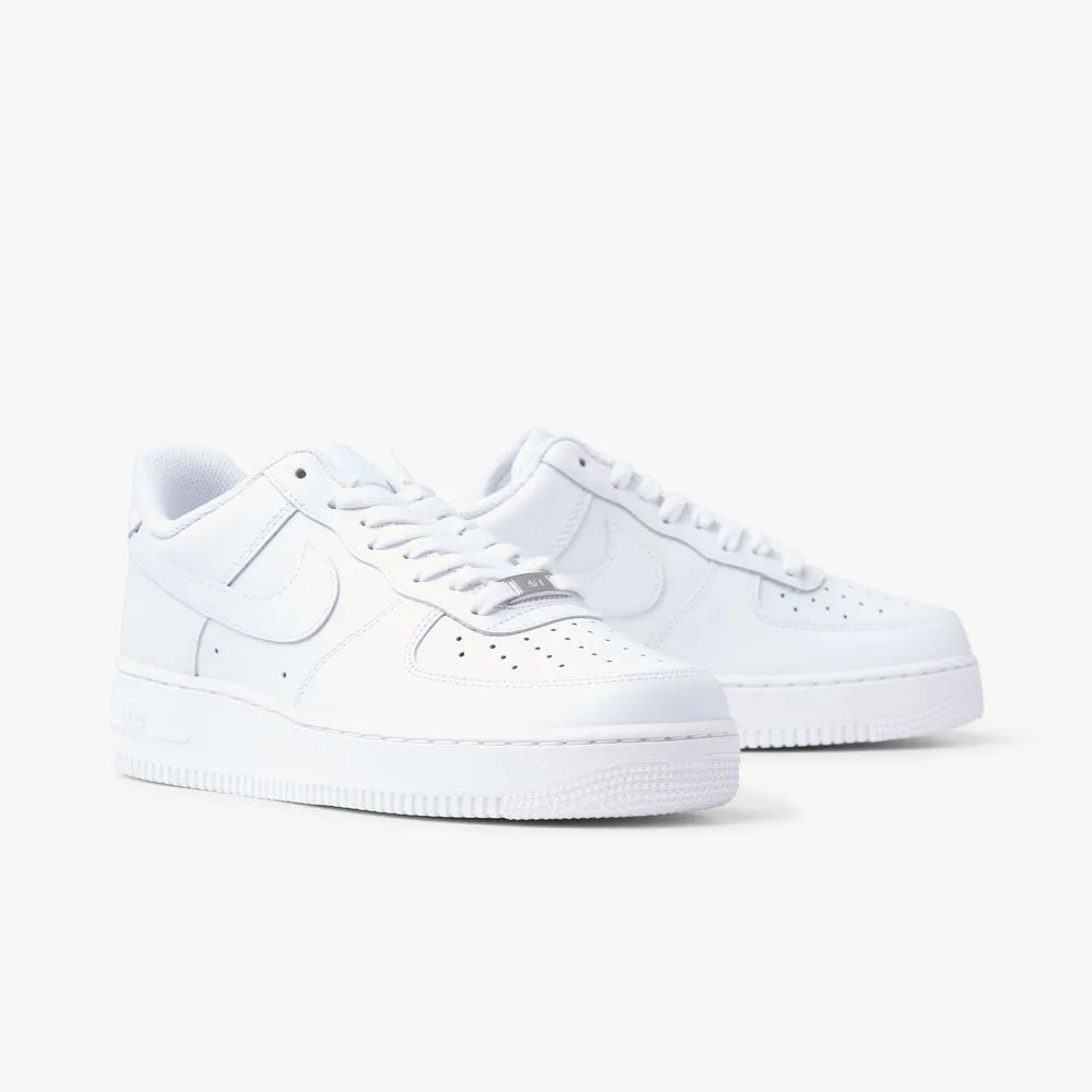 Long Stroll Comfortable Feel Nike Air Force 1 '07 White / White - White