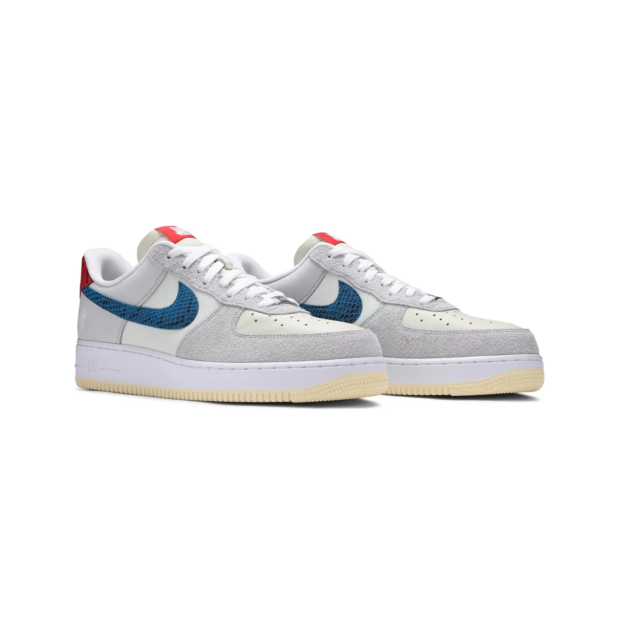 Low Profile Drop Fast Routine Nike Air Force 1 Low SP Undefeated 5 On It Dunk Vs. AF1 'Grey Fog' (2021)