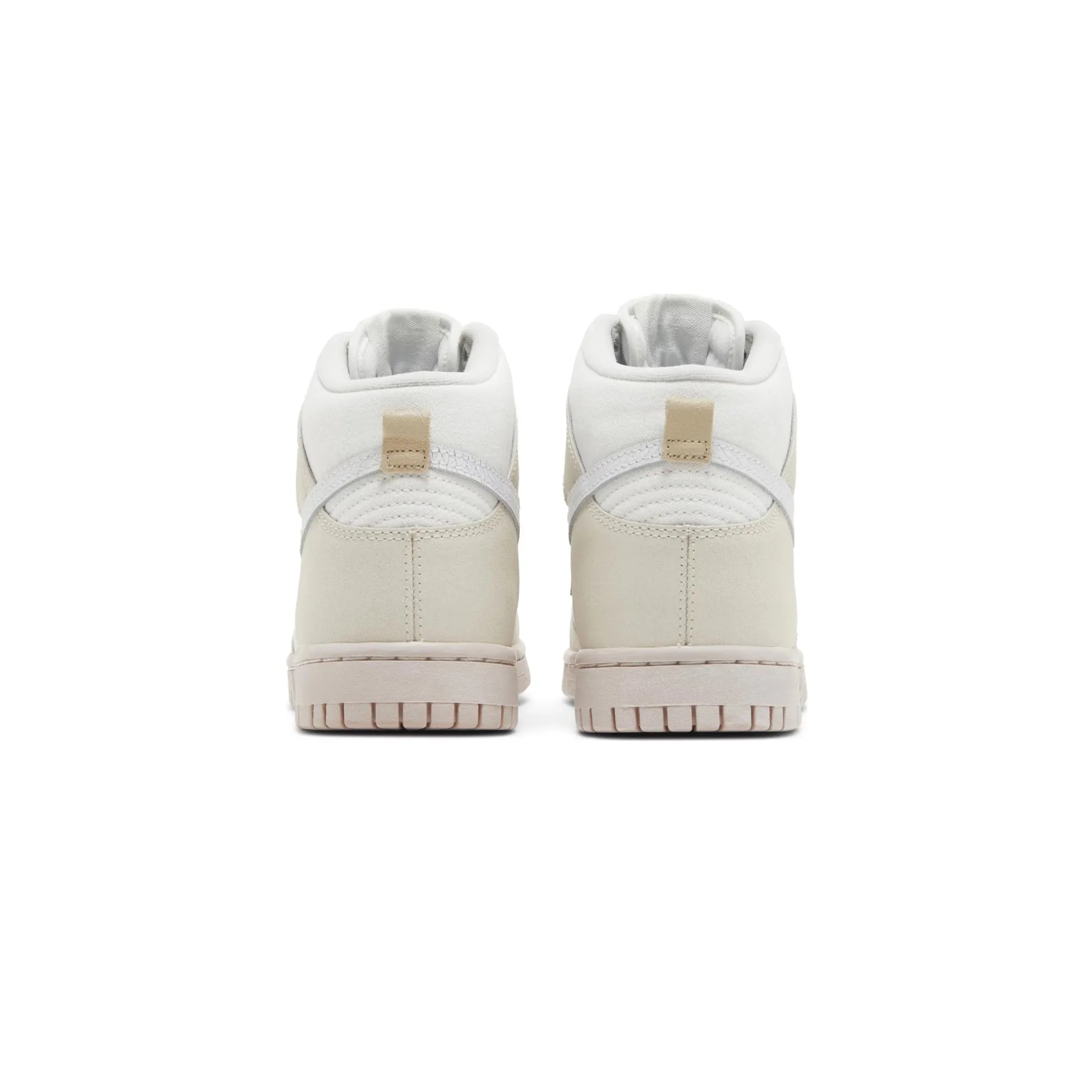 Nike Dunk High Retro PRM 'Cracked Leather Swoosh' (2023) Mesh Lining Versatile Footwear