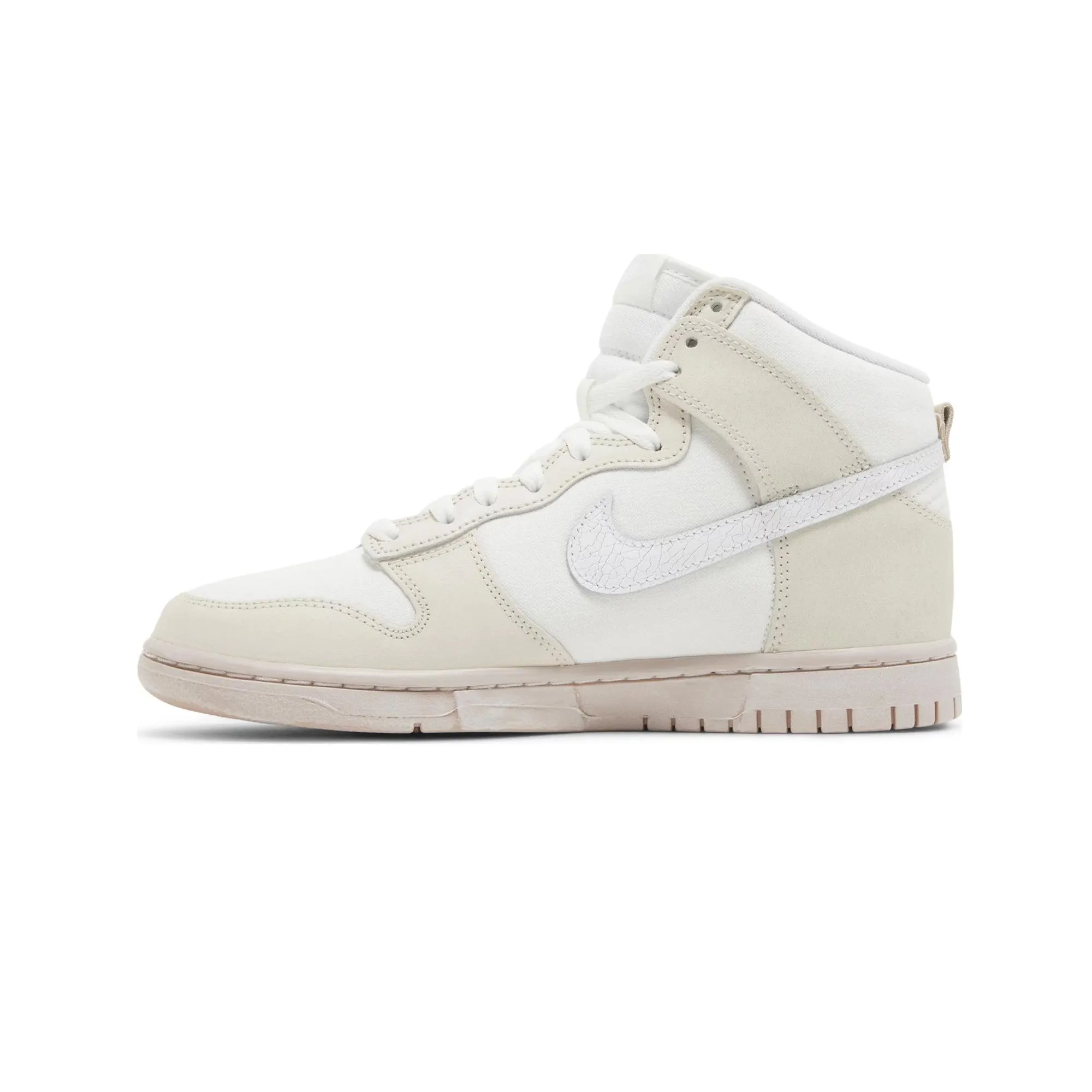 Mesh Lining Dual Density Nike Dunk High Retro PRM 'Cracked Leather Swoosh' (2023)