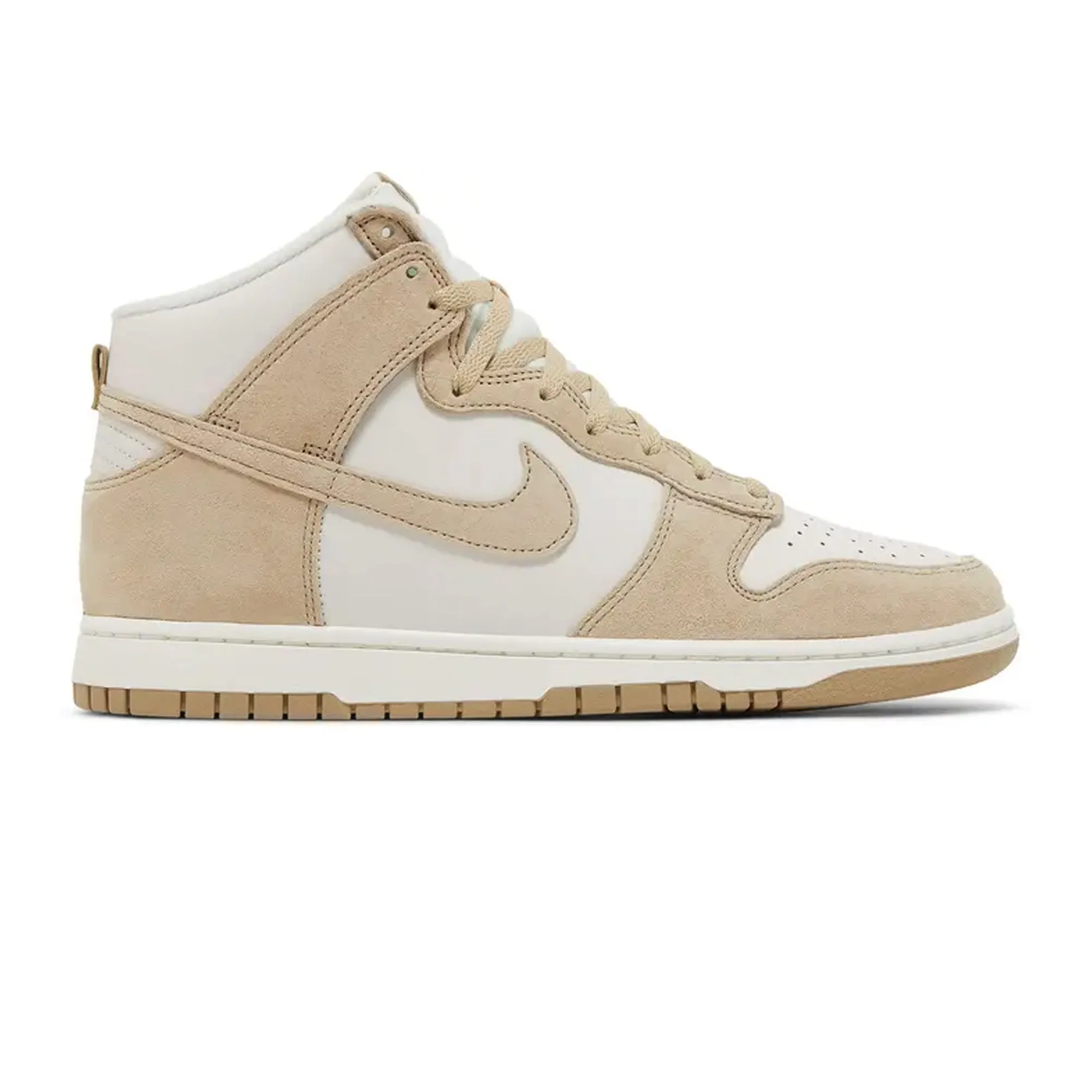 Nike Dunk High Retro PRM 'Tan Suede White' (2022) Sneaker Comfort Ultimate materials
