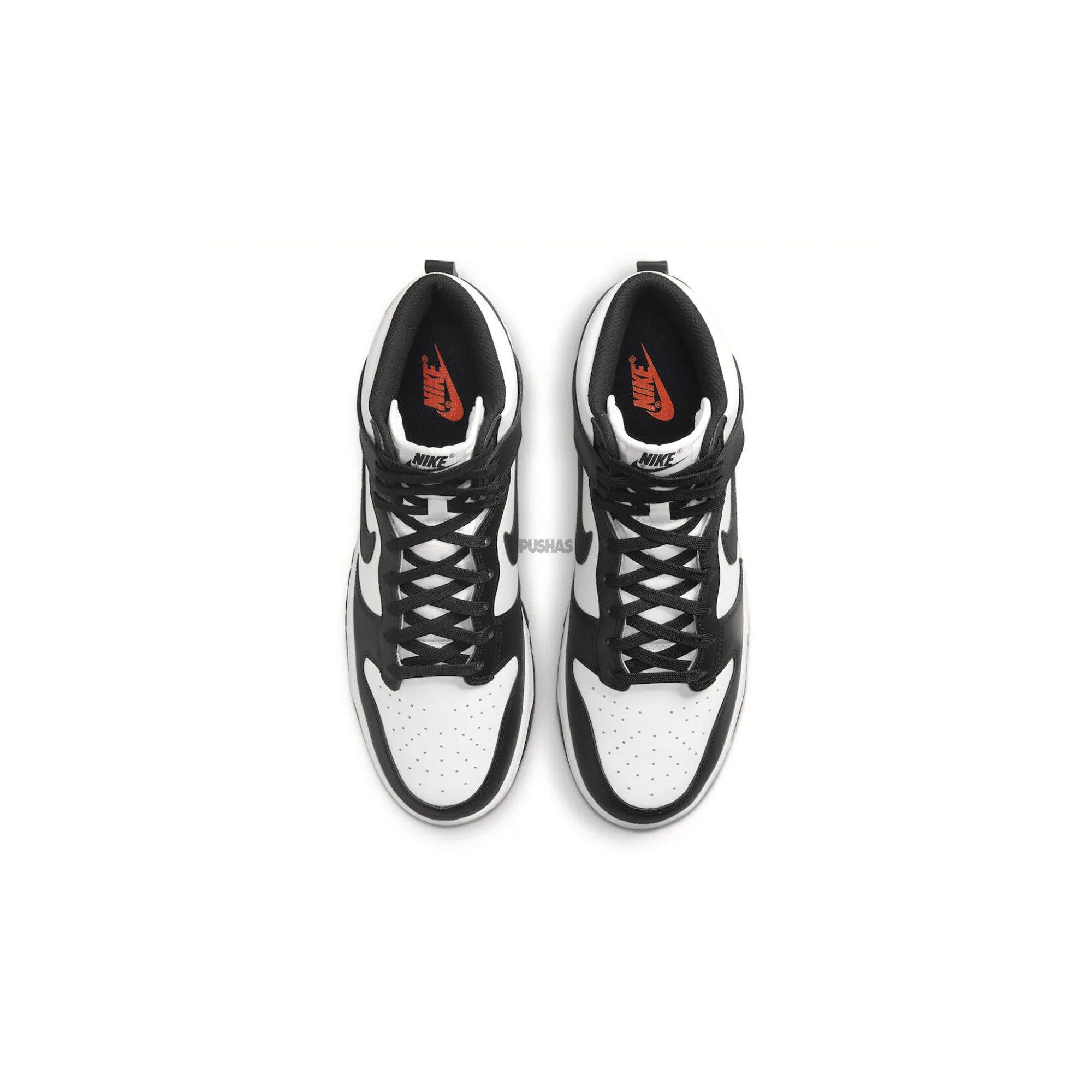 Wide fit Daily Step Nike Dunk High 'White Black / Panda' (2022)