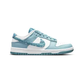 Nike Dunk Low 'Blue Paisley' Women's (2022) Molded Heel Cup Step Ready