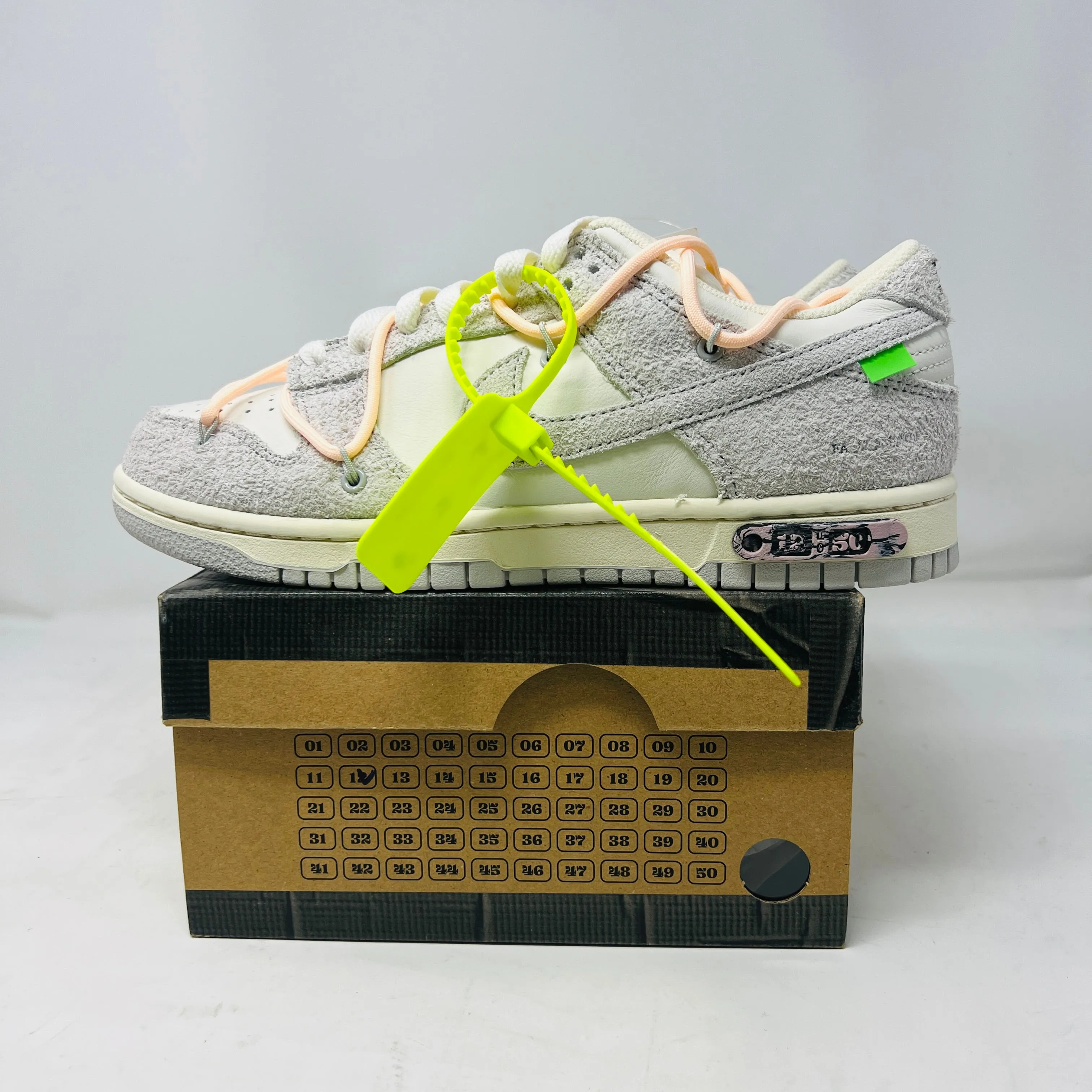 Adjustable Straps Nike Dunk Low Off White Lot 12