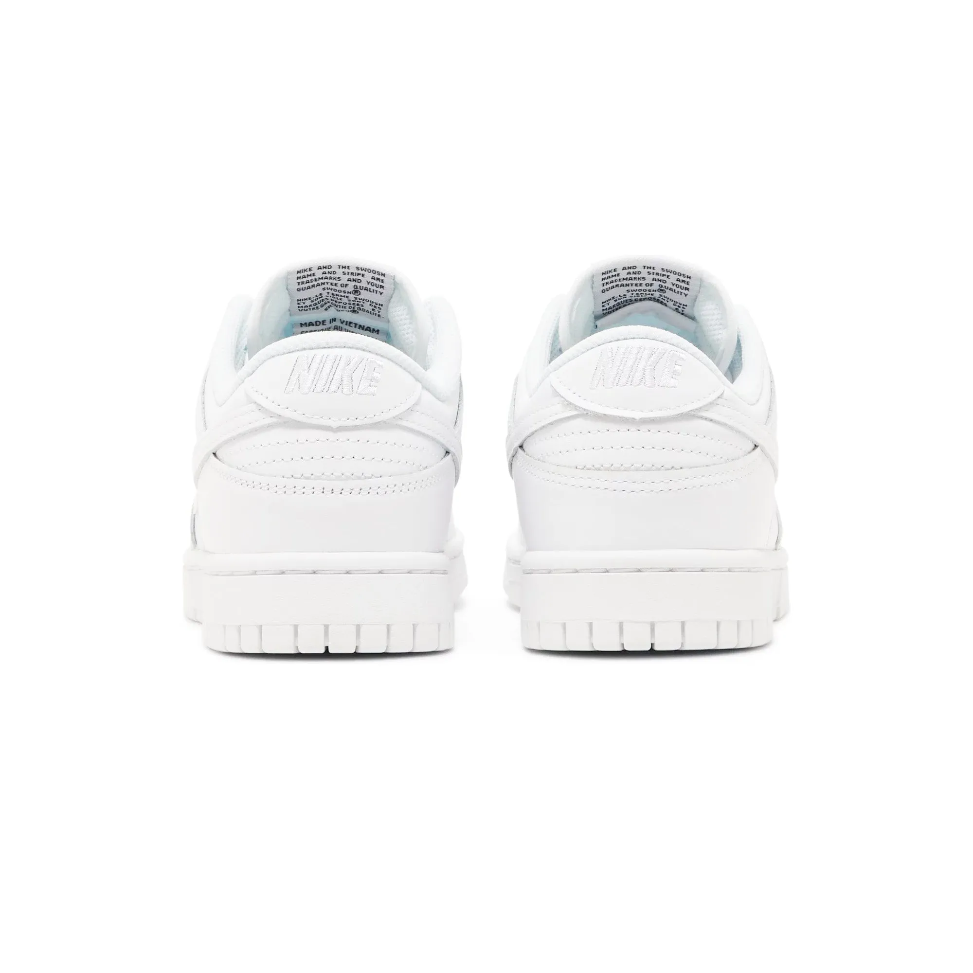 Nike Dunk Low 'Triple White' Women's (2021) All Rounder Heel Cushion