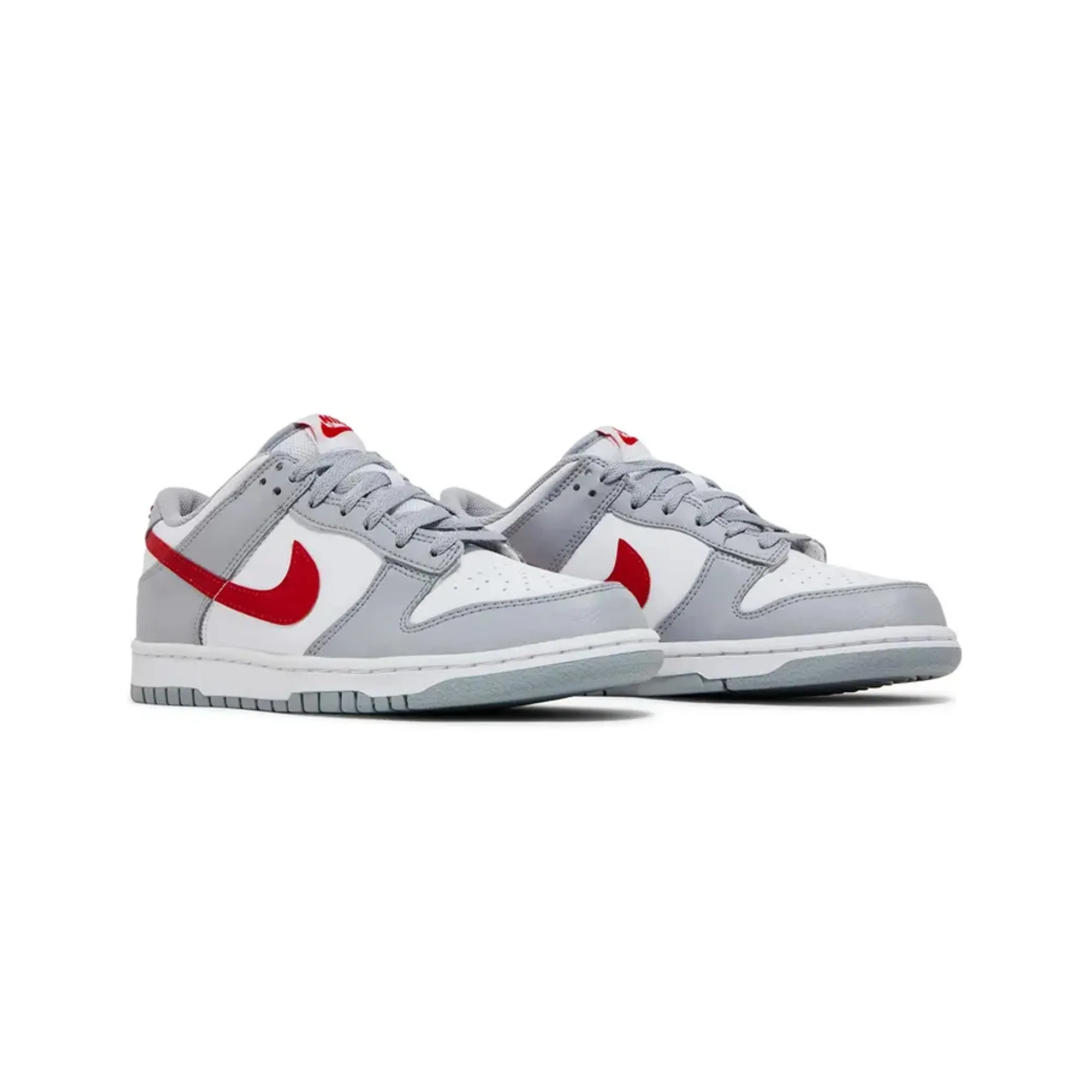 Dynamic Flex Neck Nike Dunk Low 'White Grey Red' GS (2022)
