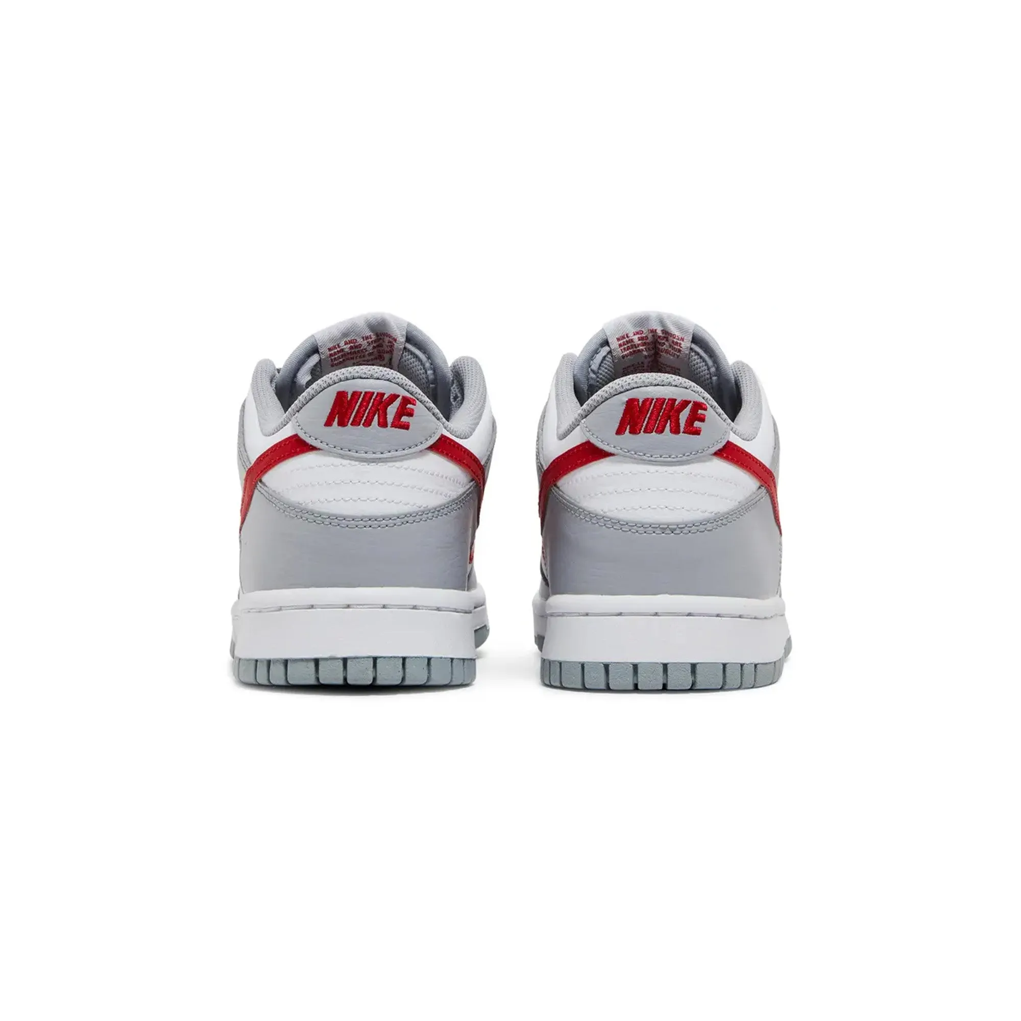 Nike Dunk Low 'White Grey Red' GS (2022) Impact Diffusion Tech