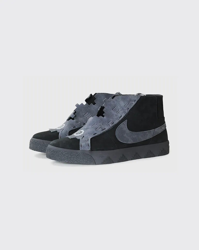 Nike SB Blazer Mid Di??oor Greenwood Shoe Lace Up Design Walk Easy