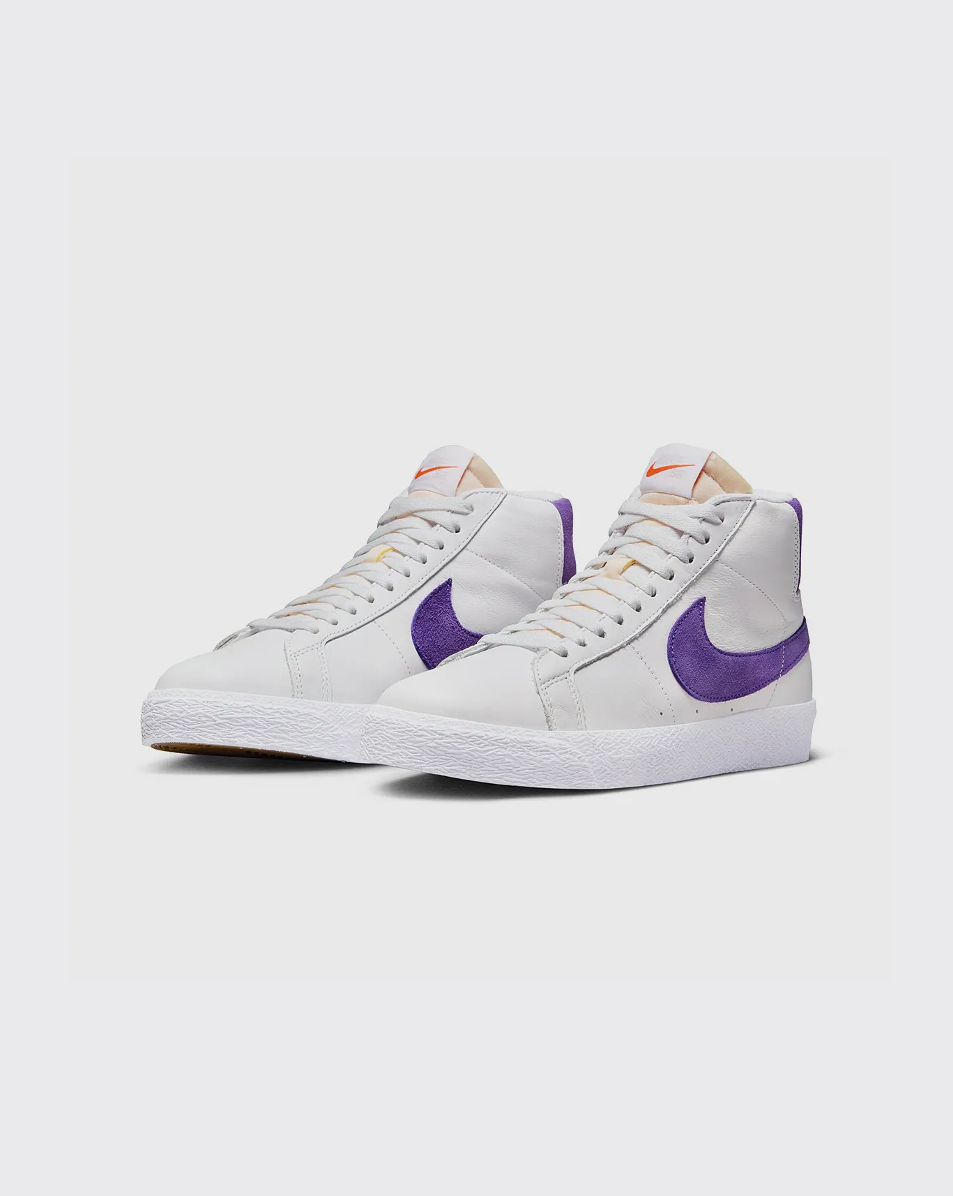 Nike SB Blazer Mid ISO Shoe - DZ4949-100 Flexible Midsole Wide Fit Option