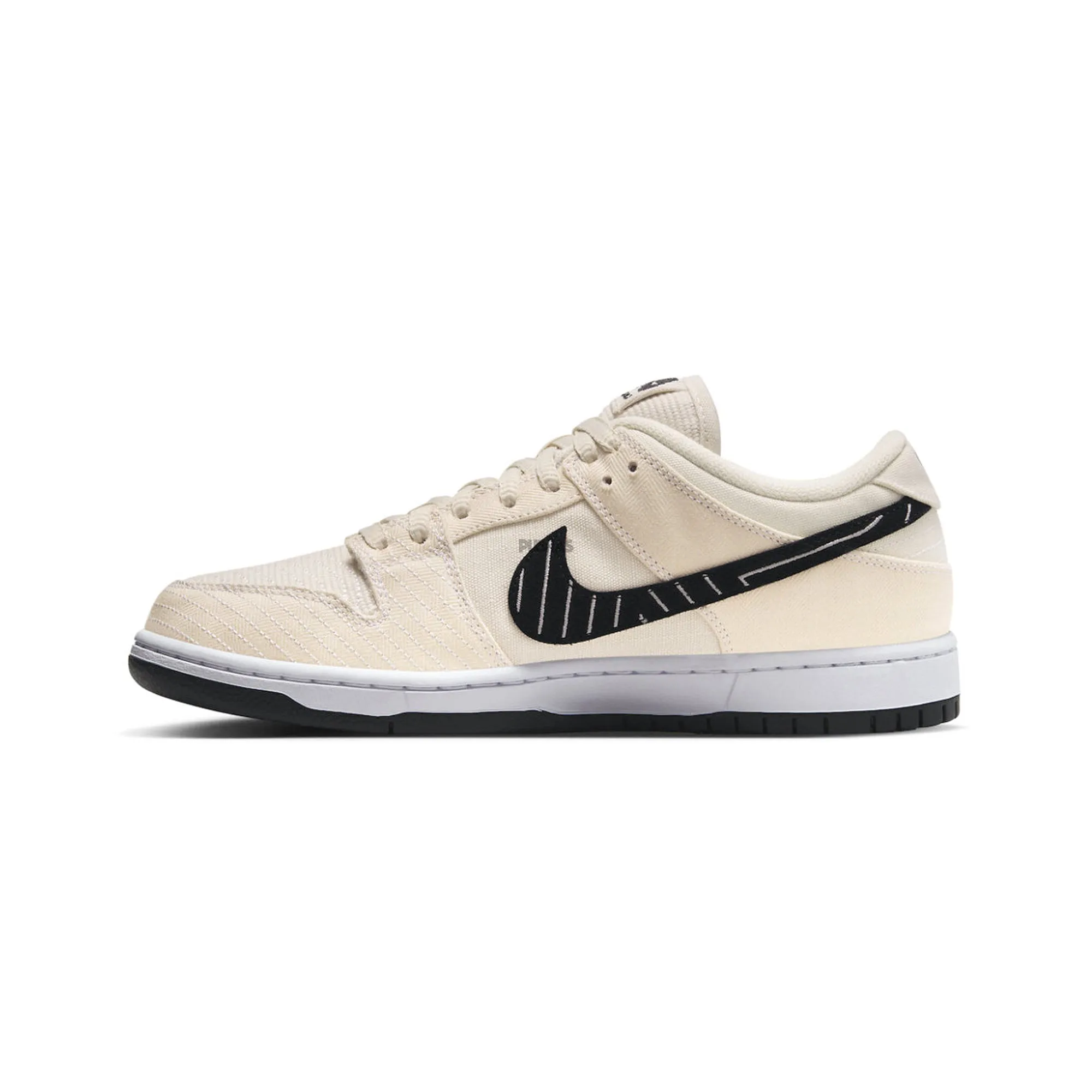 Nike SB Dunk Low 'Albino & Preto' (2023) High Top Style