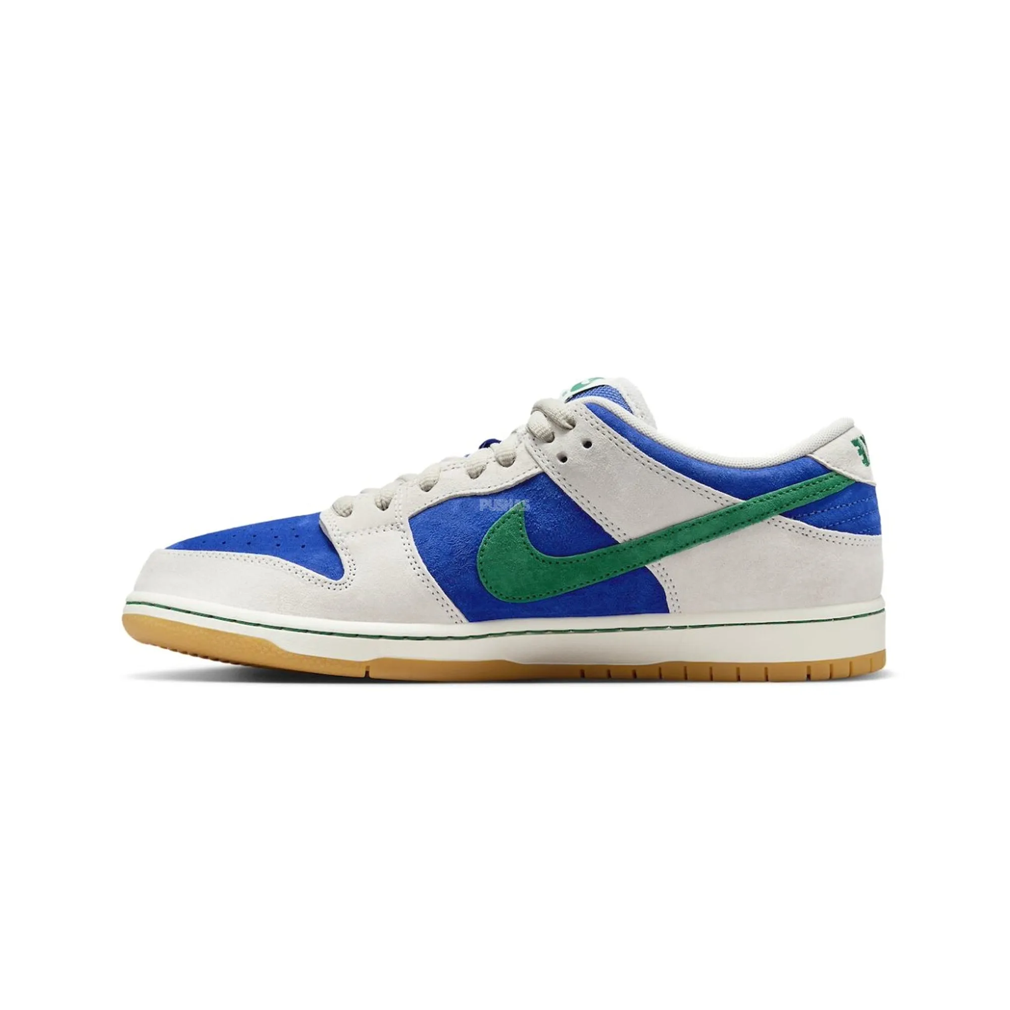 Nike SB Dunk Low 'Hyper Royal Malachite' (2024) Ankle Lock Technology