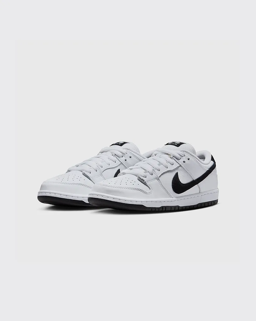 Compression Molding Nike SB Dunk Low Pro Shoe - White/Black/White