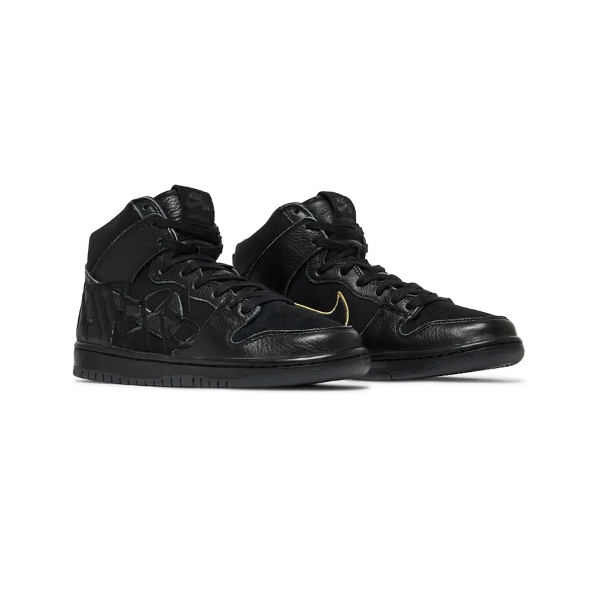 Smooth Toe Step Comfort Nike SB Dunk x FAUST 'Black Gold' (2022)