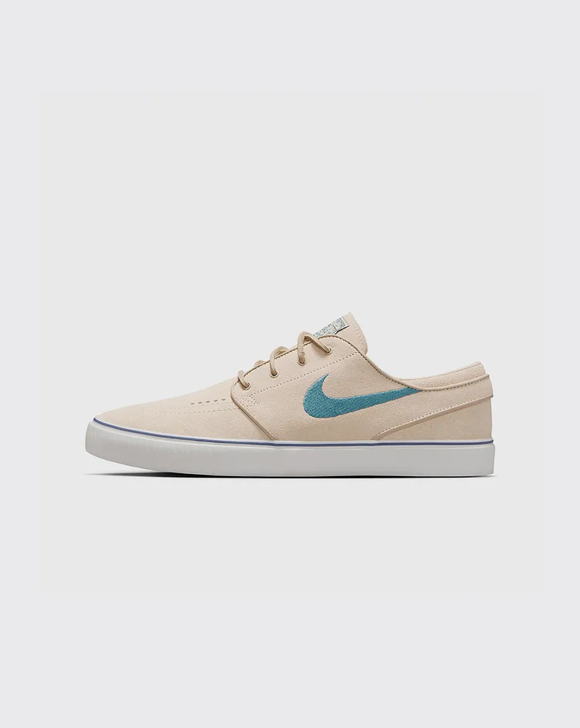 Nike SB Janoski OG  Shoe - Sanddrift/Smokey Blue Heat Dissipation Tech Healthy Walk