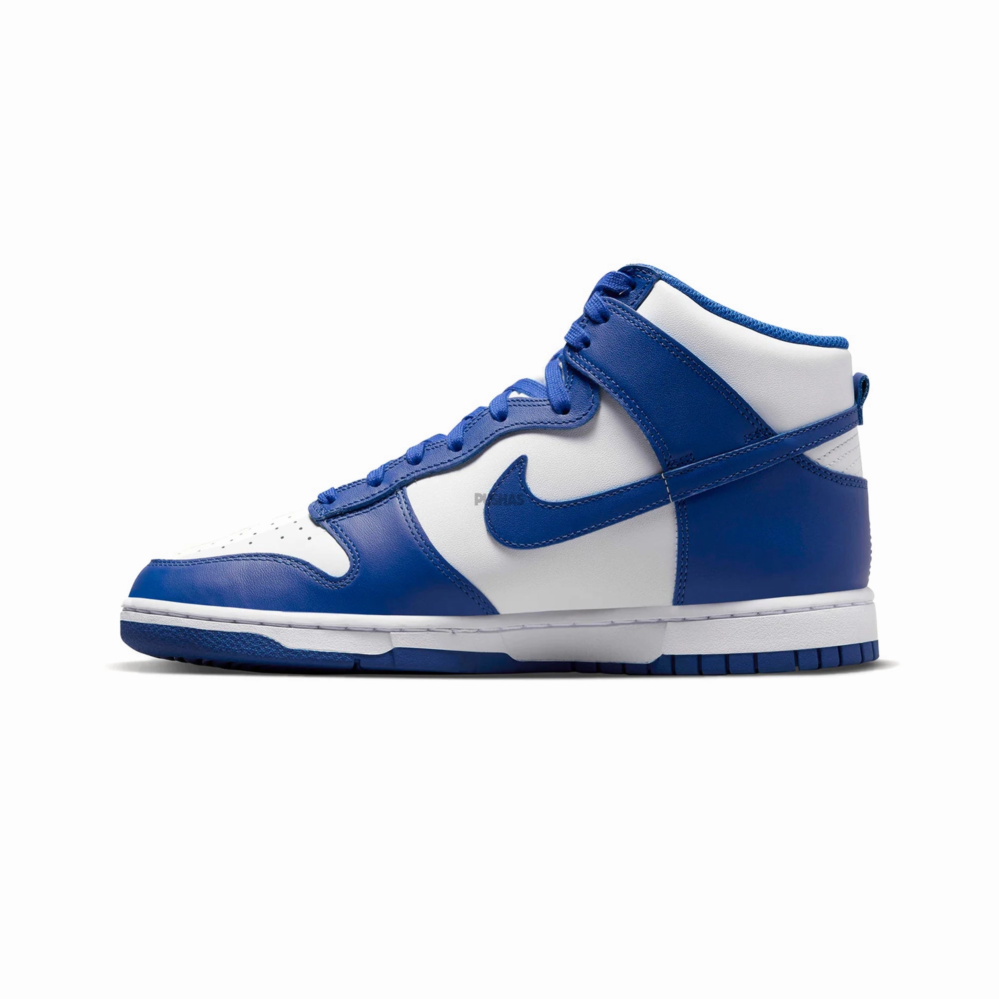 Hyperelastic Foam Layers Recycled Synthetic Fabric Nike Dunk High 'Game Royal' GS (2021)