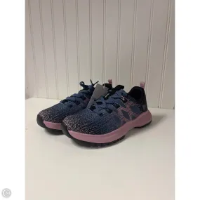 Weatherproof Stitching Shoes Athletic By Clothes Mentor In Blue & Purple, Size: 5.5