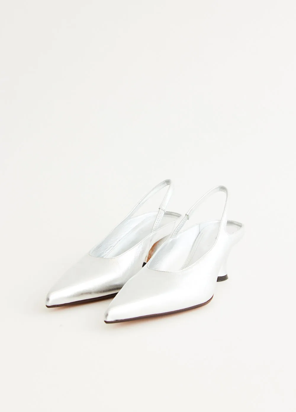 Silver Heeled Slingbacks Canyon Hike Supportive sole