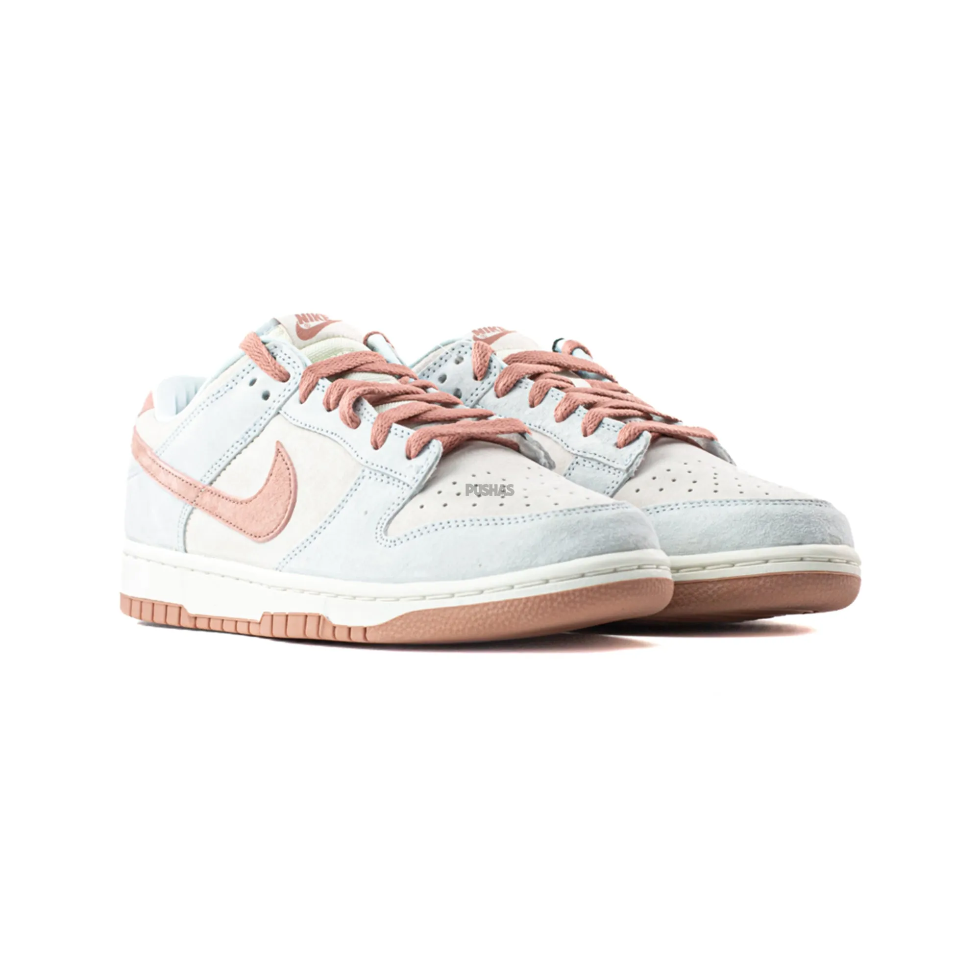 Molded Heel Counter Rockered Outsole Design Nike Dunk Low 'Fossil Rose' (2022)