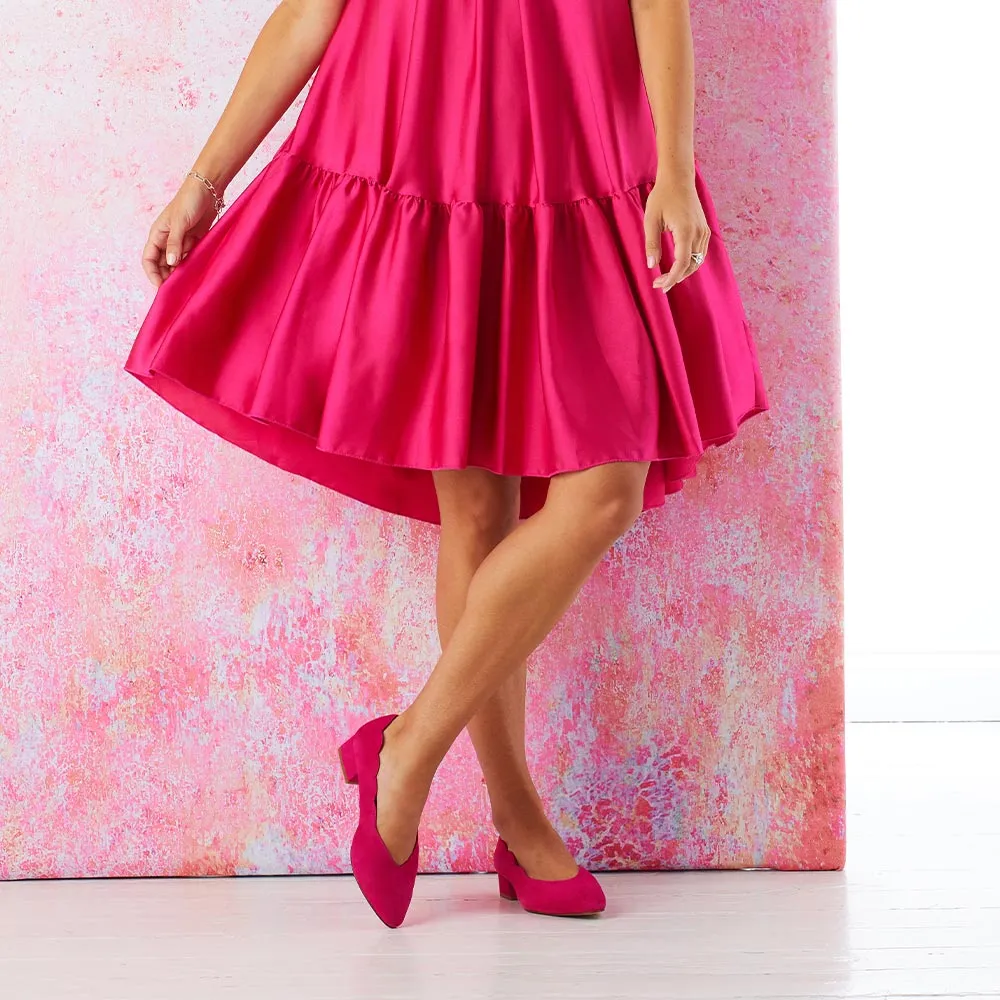 Nova: Fuchsia Suede Chic Everyday