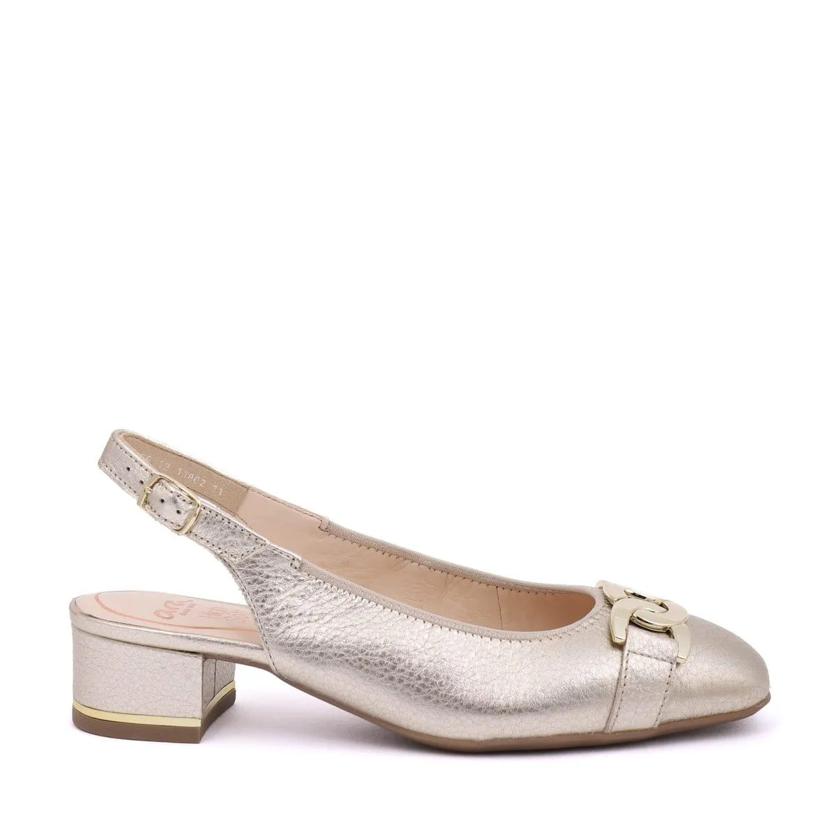 11802 Platinum Knotted Straps Stylish Flats