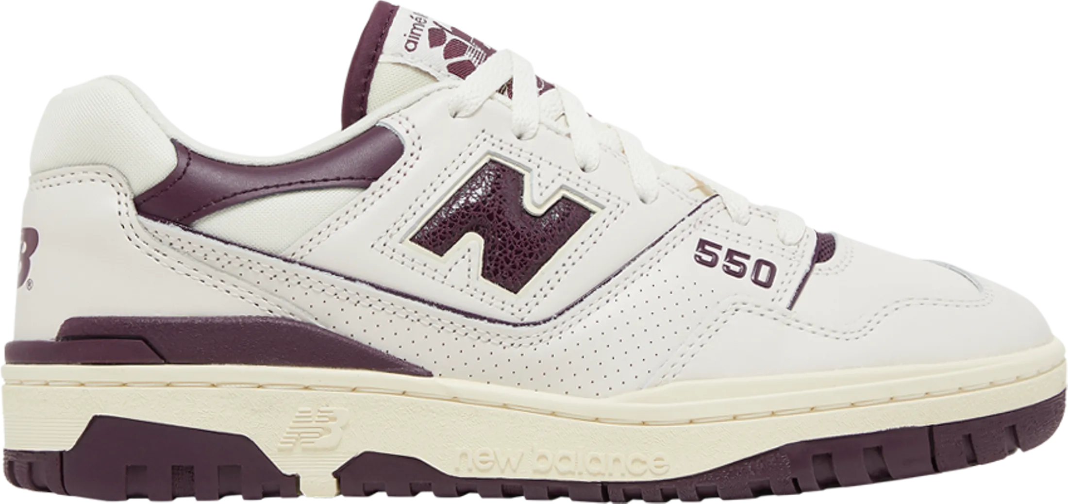 Aim?? Leon Dore x 550 'Purple' - BB550AR1 Ventilated Heel Panel