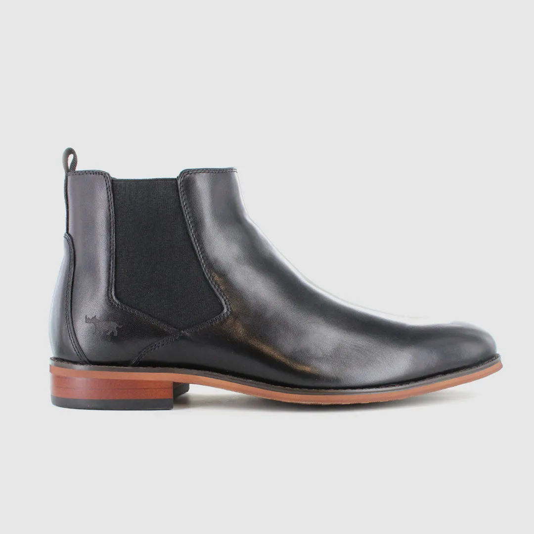 rubber Premium Craft Noah Chelsea Boots Black