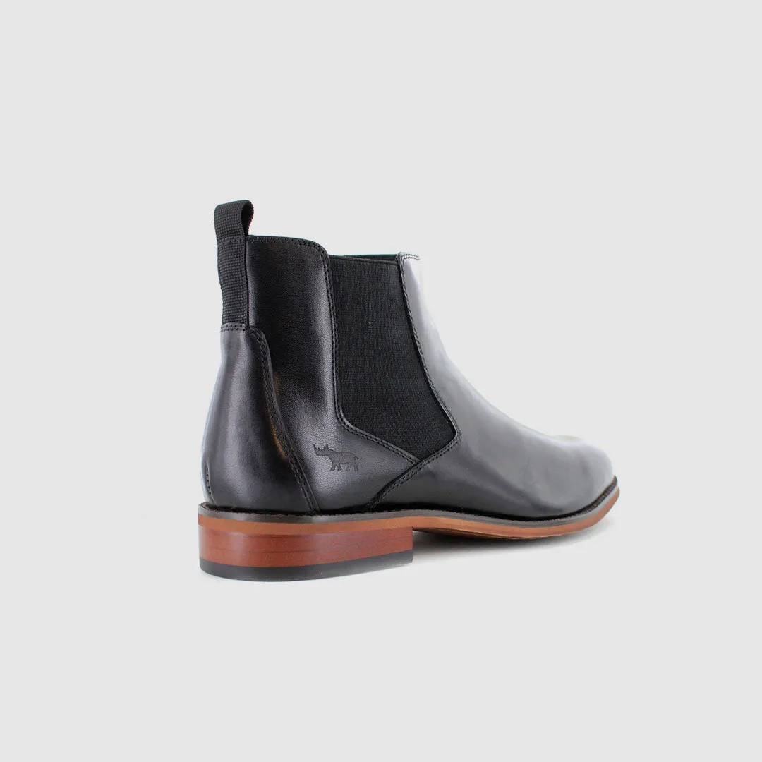 Eco Material Backcountry Camper Noah Chelsea Boots Black
