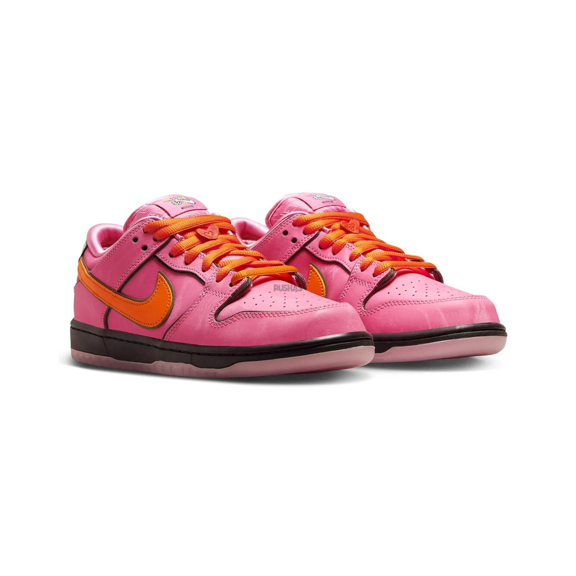 Nike SB Dunk Low 'The Powerpuff Girls Blossom' (2023) Padded Tongue Construction