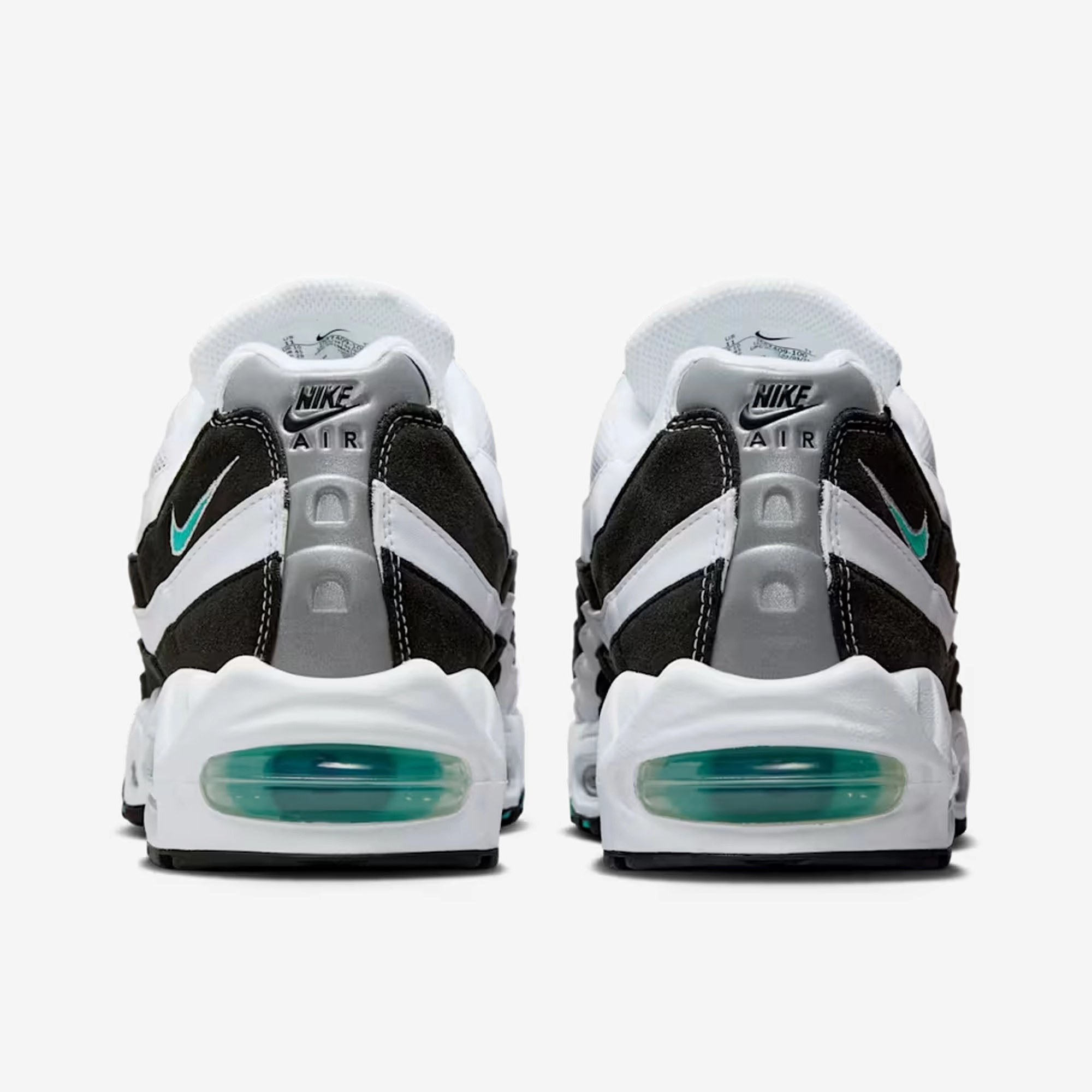 Park Chill Nike Air Max 95 OG White / Hyper Jade - Black