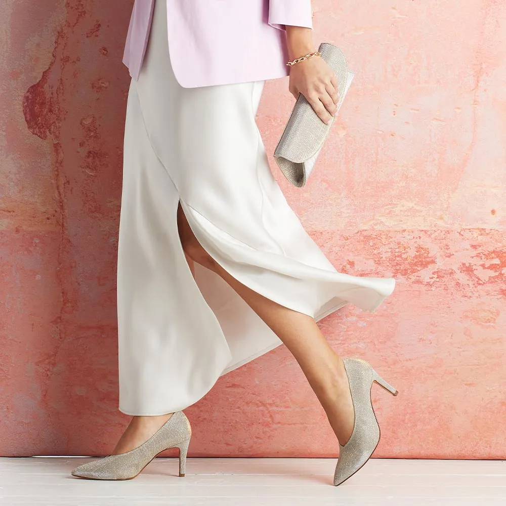 Pandora: Taupe Glitter Subtle colors