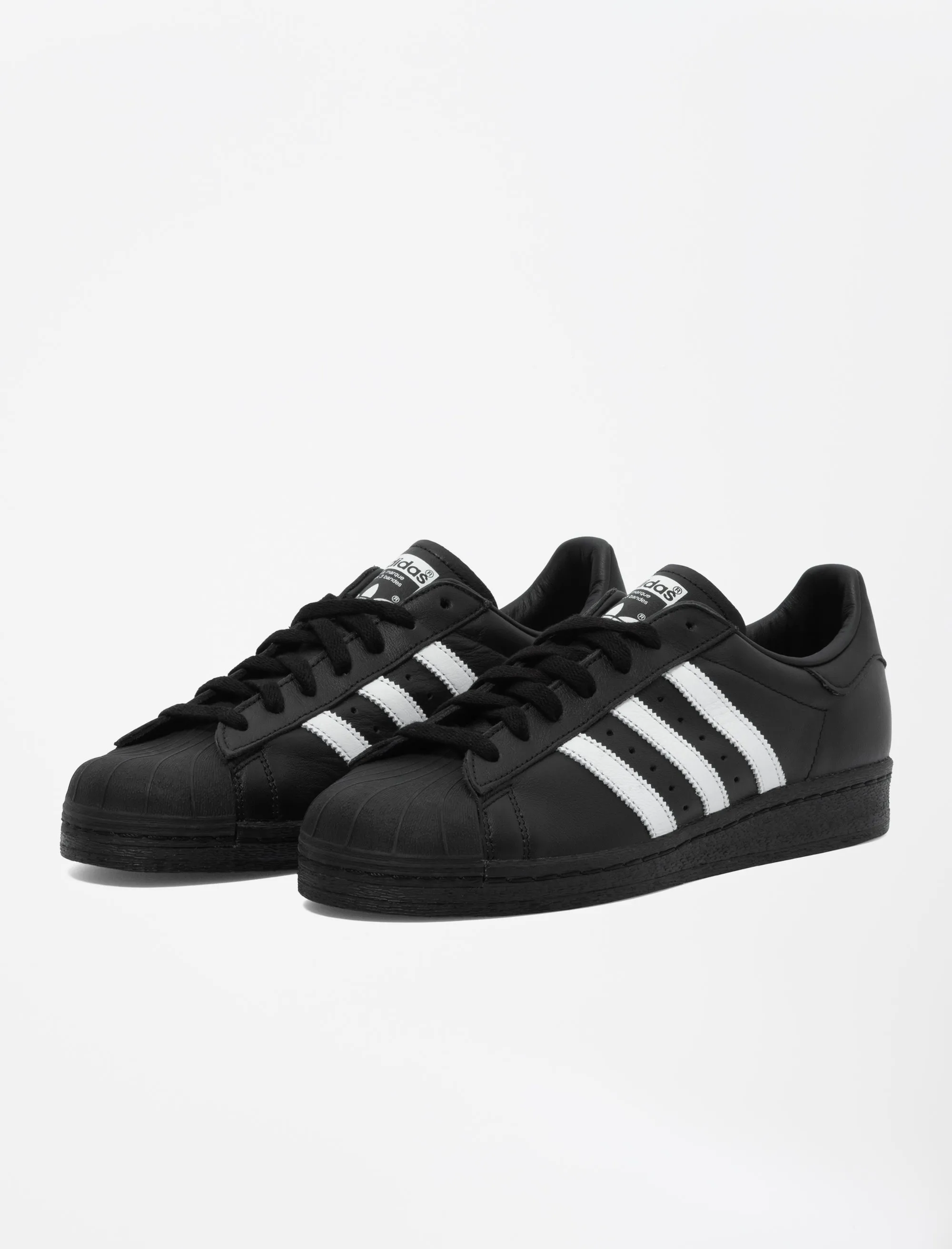 Superstar 82 (Core Black/Cloud White) Sleek Aesthetic