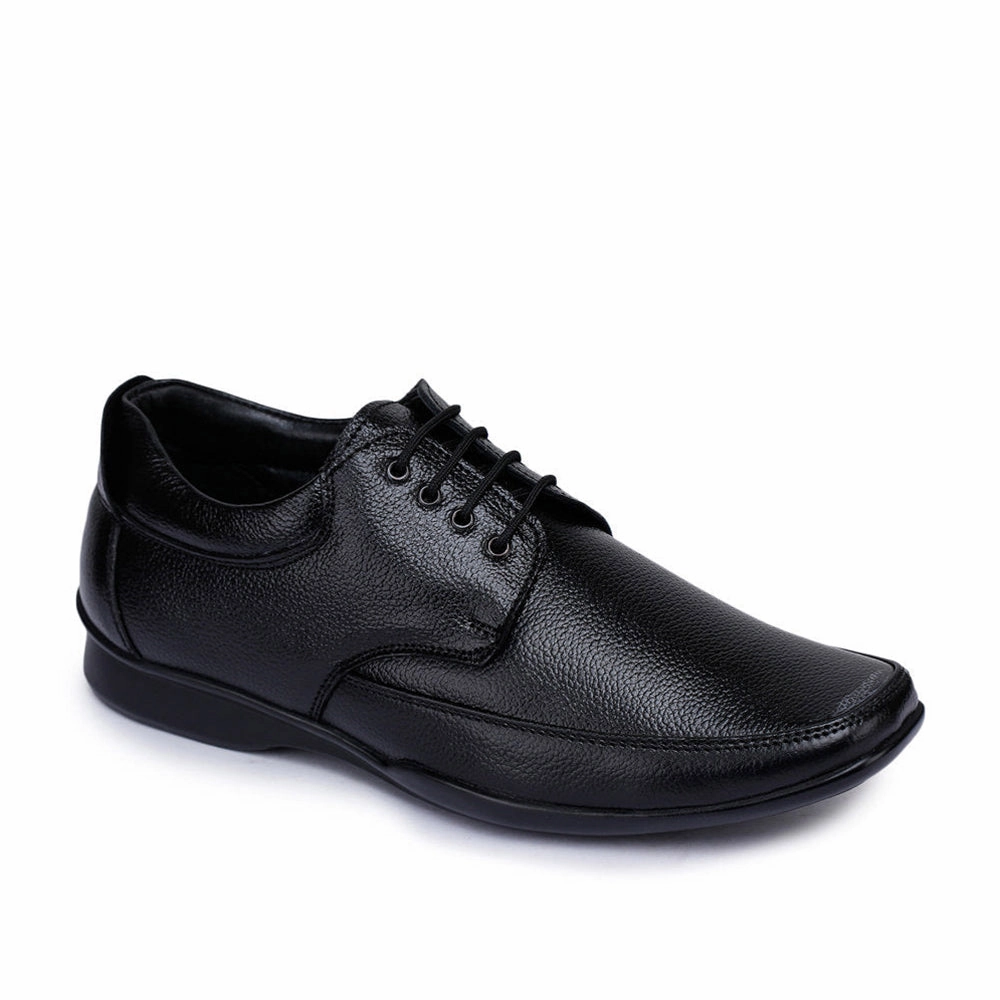 Fortune (Black) Classic Oxford Shoes For Men HOL-20 By Liberty Reinforced toe Lasting Durability