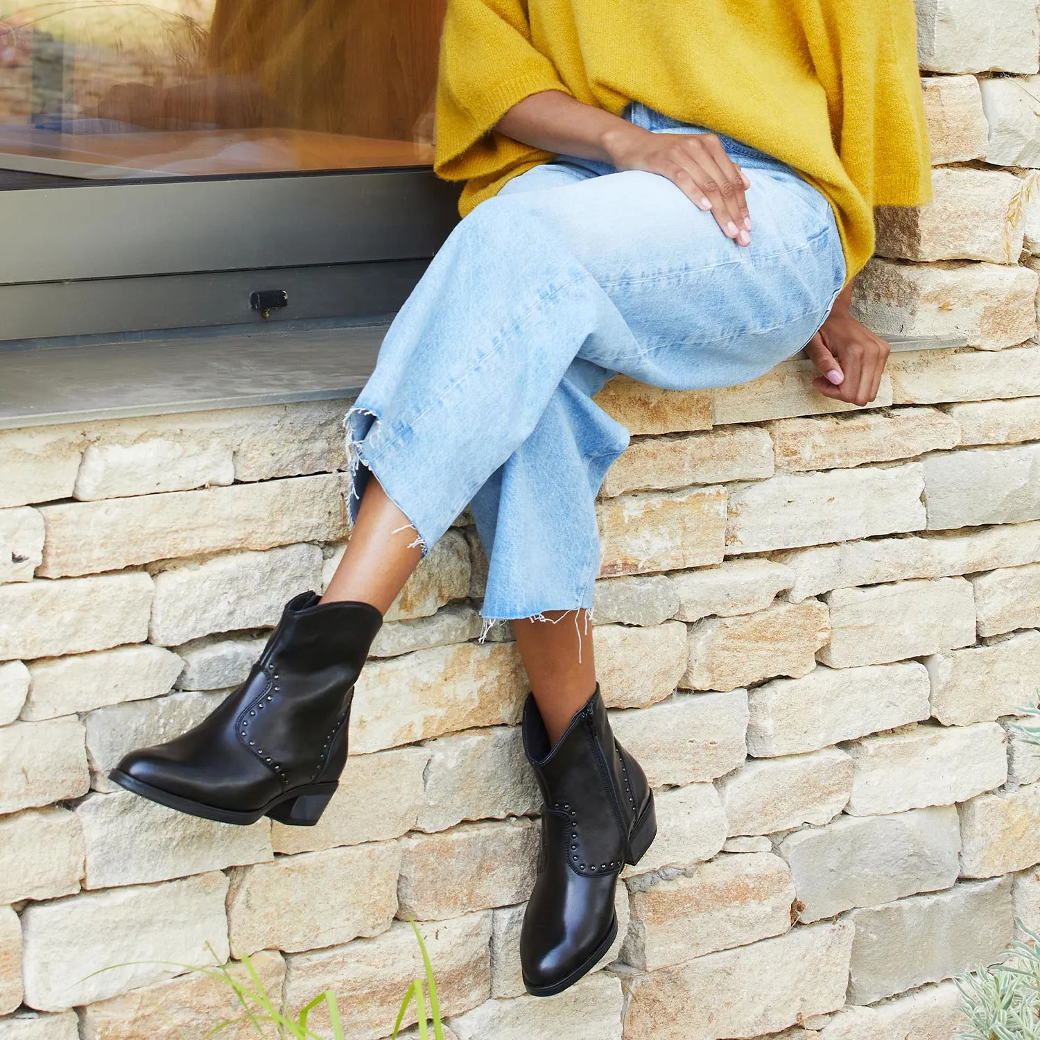 Gym Street Ultra Flex Outsole Phoenix: Black Leather