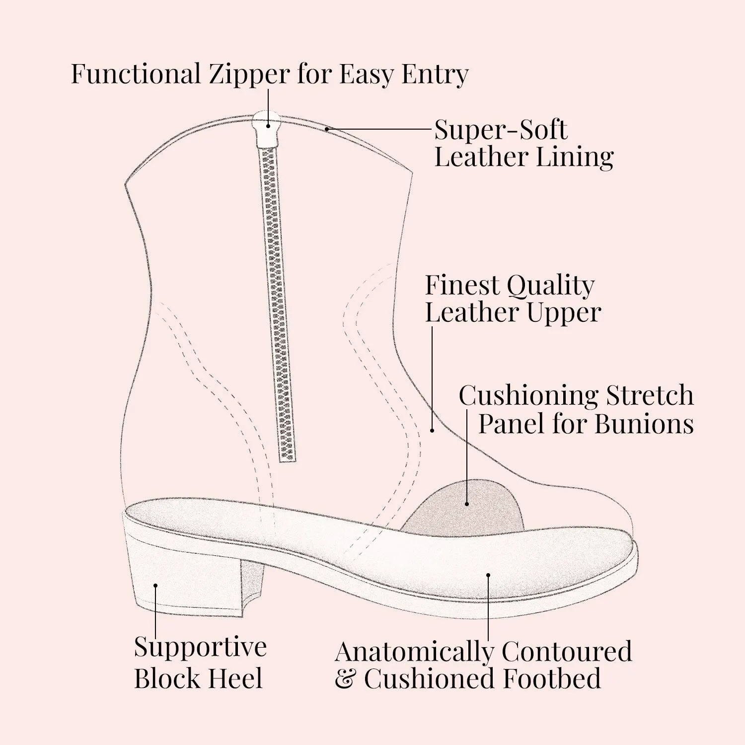 Phoenix: Black Leather Eco Friendly Footwear Red Hot