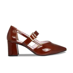 Morning Step Chloe: Chestnut Patent Leather