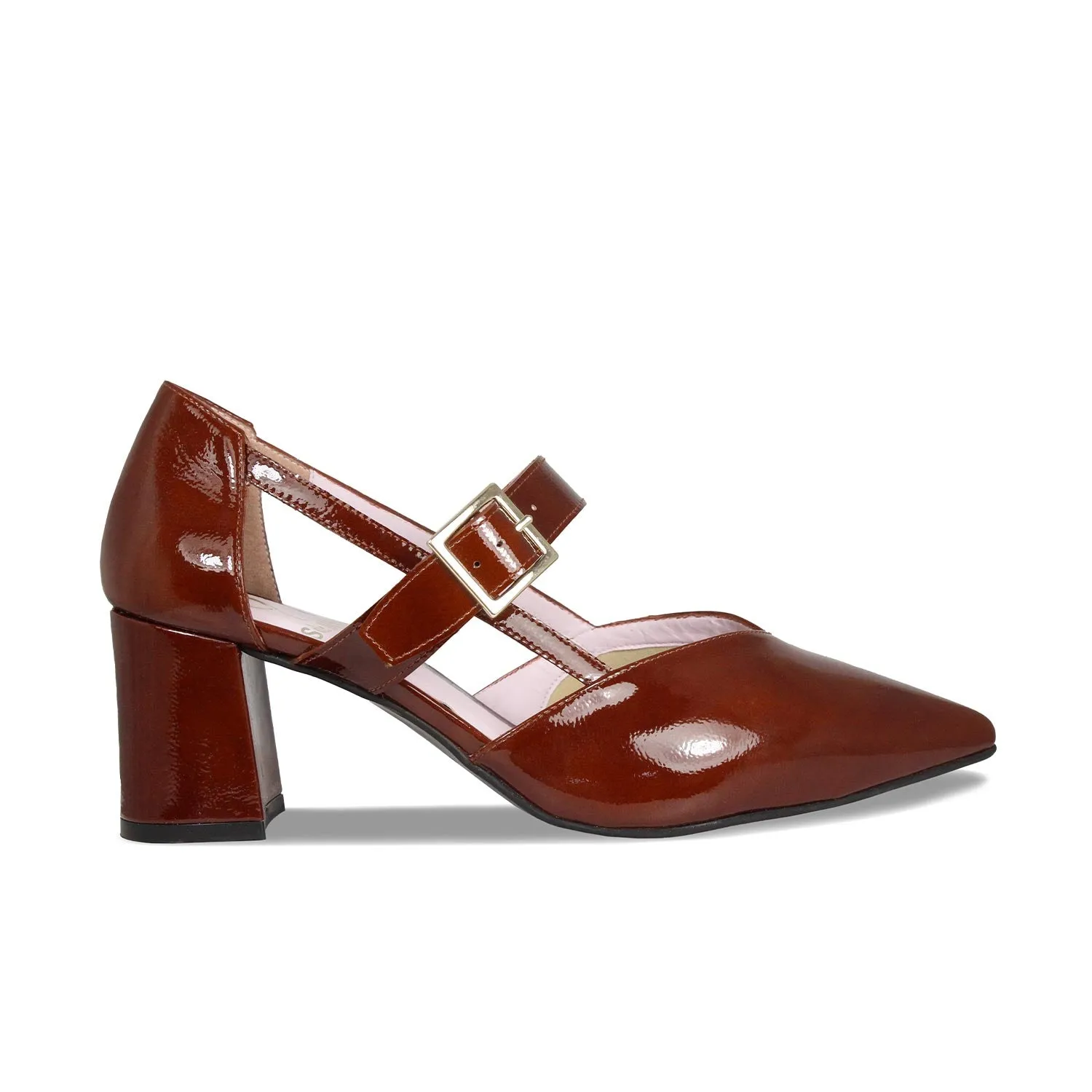 Morning Step Chloe: Chestnut Patent Leather