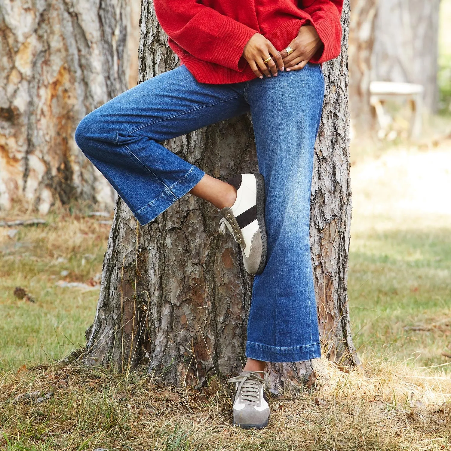 Open Space Pixie: Cream, Taupe & Brown