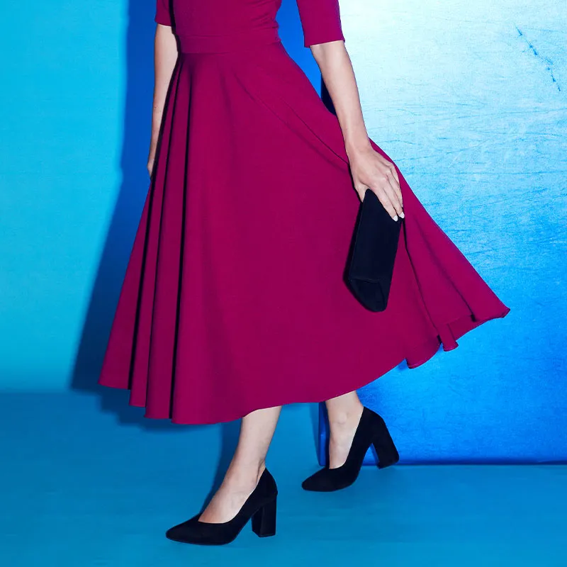 Basic Design Paloma: Black Suede