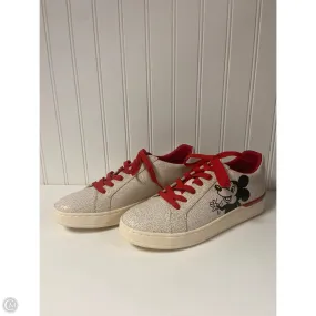 Shoes Designer By Coach In Red, Size: 9 Textured Grip Textured Grip Pattern