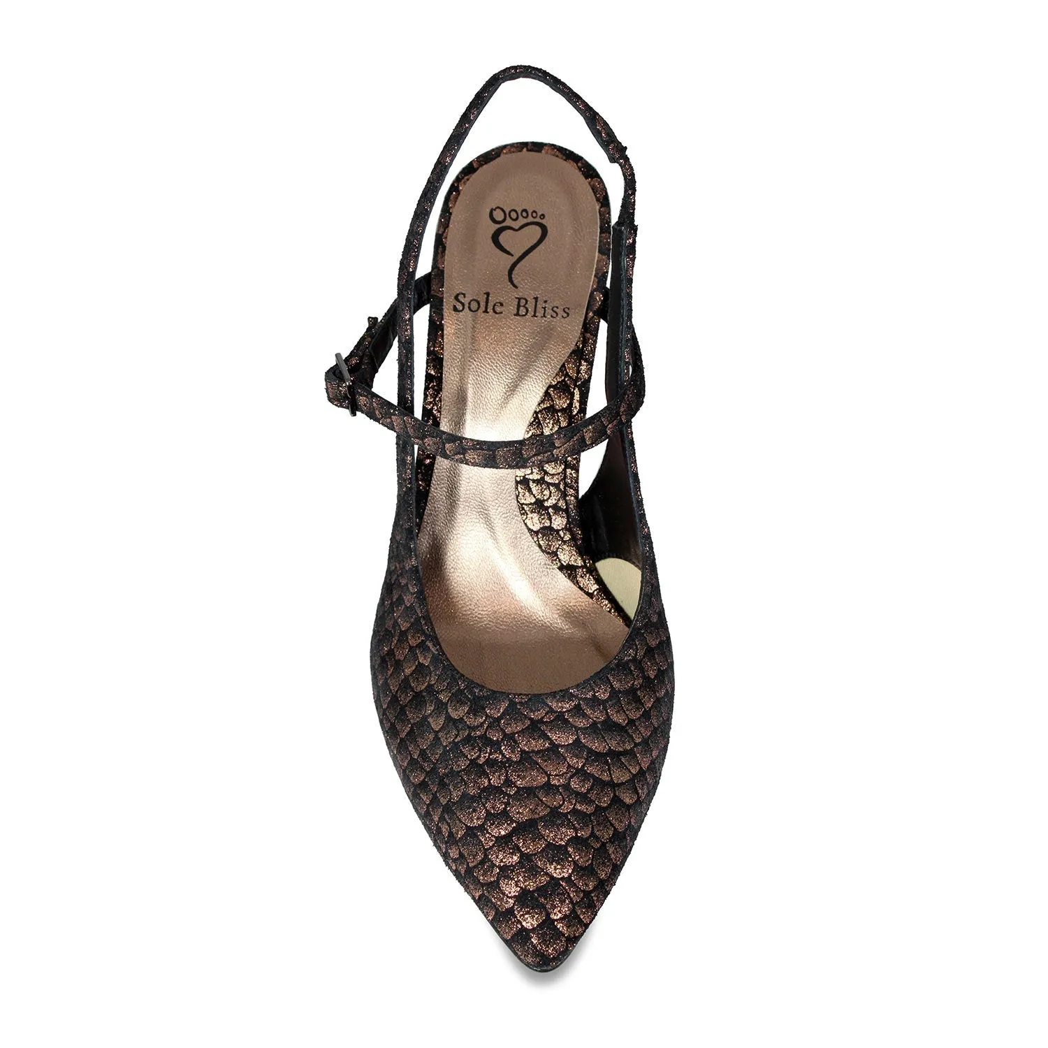 Premiere: Metallic Suede Edge Appeal