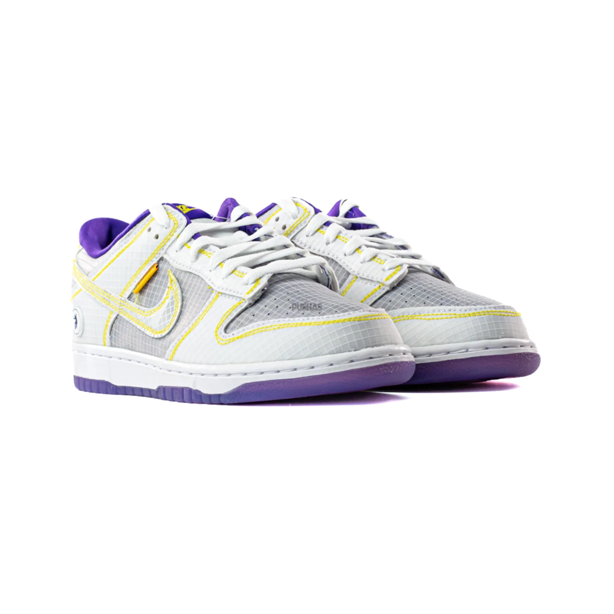Smooth Siding Microfiber Lining Tech Nike Dunk Low x Union LA Passport Pack 'Court Purple' (2022)