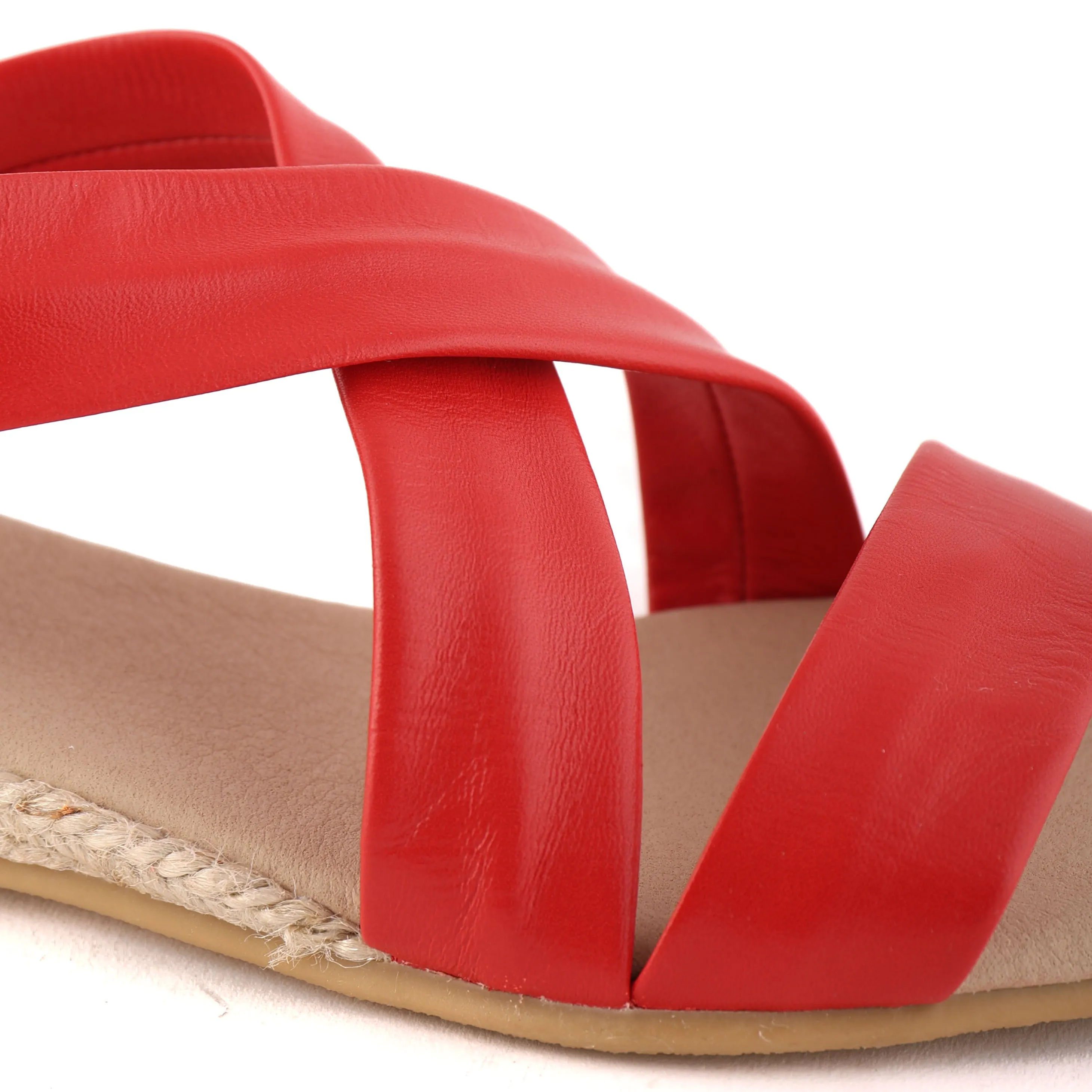 Soft Mesh Breathable Sandals HOLLIE Red