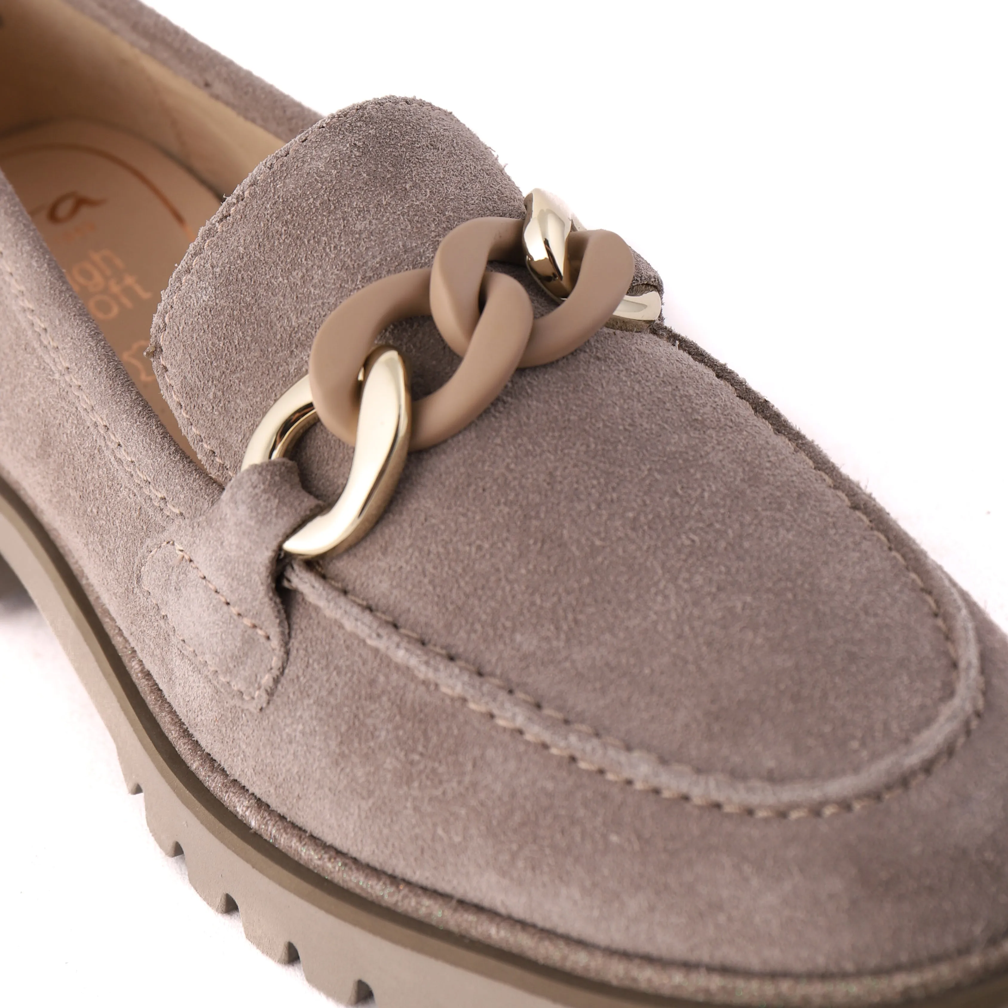 Base Pace Evening Formal 31209 Taupe Suede